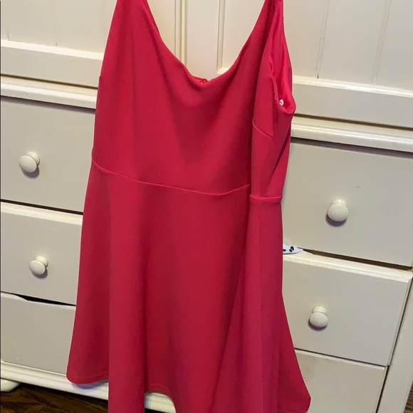 mini hot pink dress from lulus - Picture 4 of 5